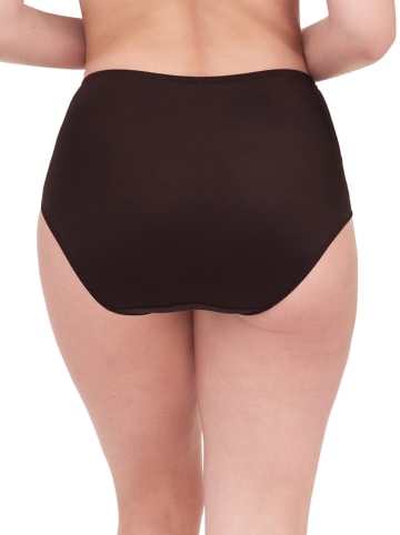 Chantelle Pełne figi high waist w kolorze brązowym