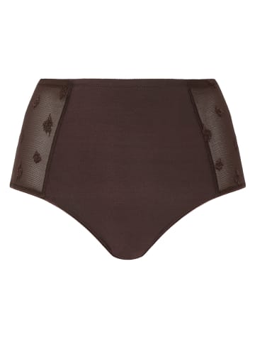Chantelle Pełne figi high waist w kolorze brązowym