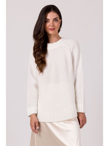 Be Wear Sweter w kolorze białym