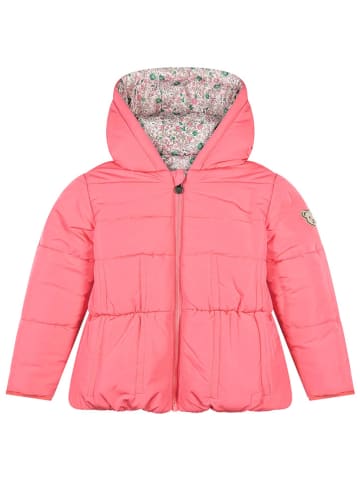 Steiff Dwustronna kurtka zimowa w kolorze różowym