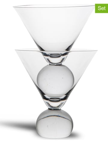 Byon 2-delige set: glazen "Spice" transparant - 240 ml