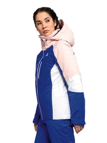 Schöffel Ski-/ Snowboardjacke "Naladas" in Blau/ Rosa/ Weiß