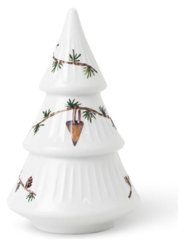 Kähler Dekoobjekt "Hammershøi Christmas" in Weiß - (H)16 x Ø 10,5 cm