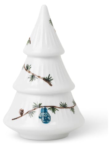 Kähler Dekoobjekt "Hammershøi Christmas" in Weiß - (H)16 x Ø 10,5 cm