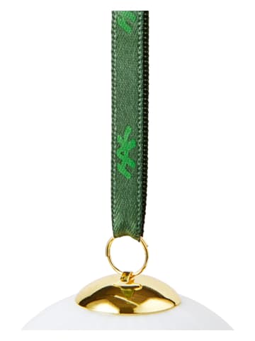 Kähler Weihnachtskugel "Hammershøi Christmas" in Weiß - Ø 6 cm