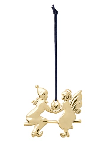 Rosendahl Decoratieve hanger "Engel" goudkleurig - (H)6,5 cm