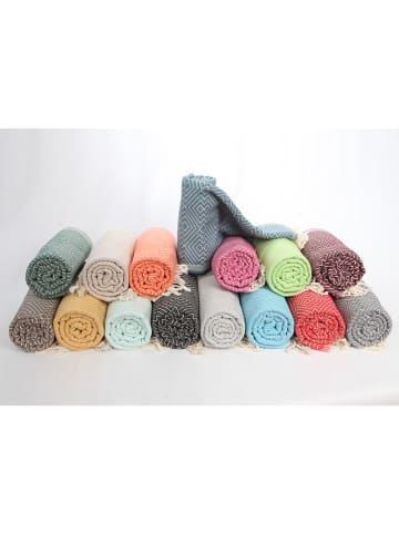 Towel to Go Hamamtuch in Gelb - (L)180 x (B)100 cm