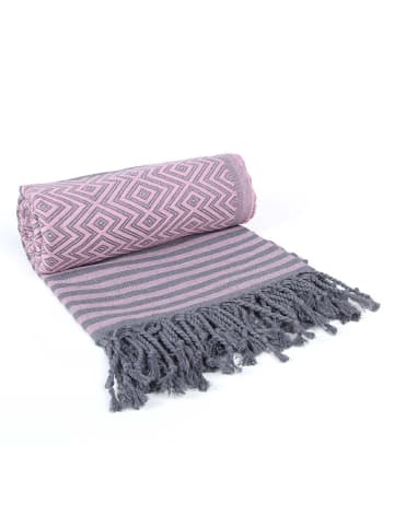 Towel to Go Hamamtuch in Rosa - (L)180 x (B)100 cm