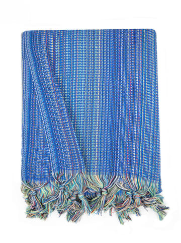 Towel to Go Plaid in Blau - (L)250 x (B)200 cm