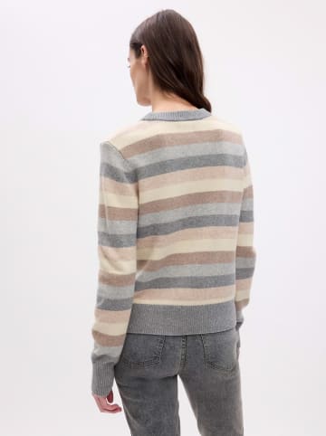 GAP Sweter w kolorze szaro-karmelowym