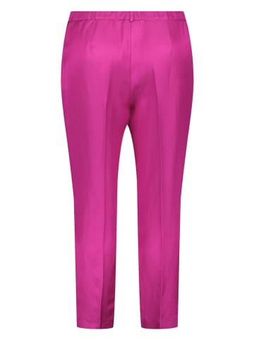 SAMOON Spodnie w kolorze różowym