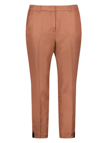 SAMOON Spodnie w kolorze jasnobrązowym
