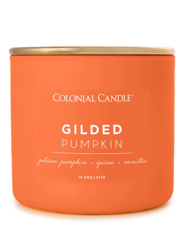 Colonial Candle Duftkerze "Gilded Pumpkin" in Orange - 411 g