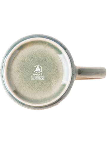 Laguiole 2er-Set: Kaffeebecher in Grün - Ø 8,8 cm