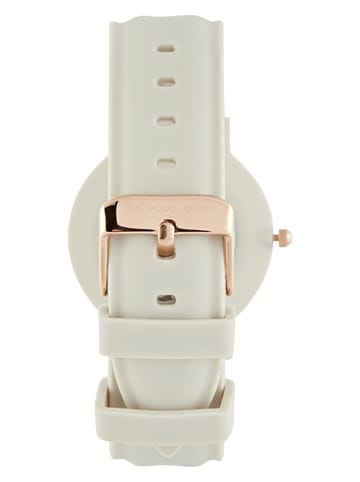 U.S. Polo Assn. Kwartshorloge crème