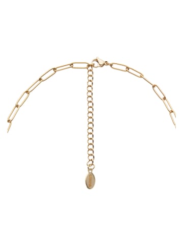 U.S. Polo Assn. Vergold. Halskette mit Edelsteinen - (L)36,5 cm