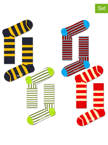 Happy Socks 4-delige set: sokken meerkleurig