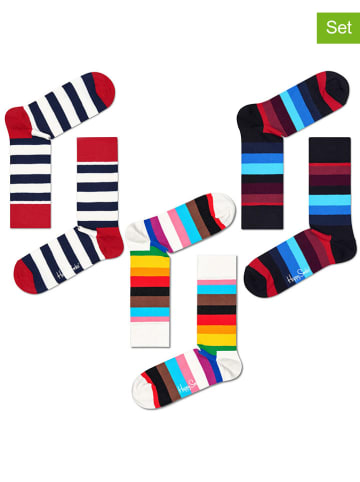 Happy Socks 3er-Set: Socken in Bunt