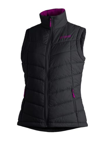 Maier Sports Functionele doorgestikte bodywarmer "Lovisa" zwart