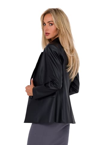 made of emotion Blazer in Schwarz