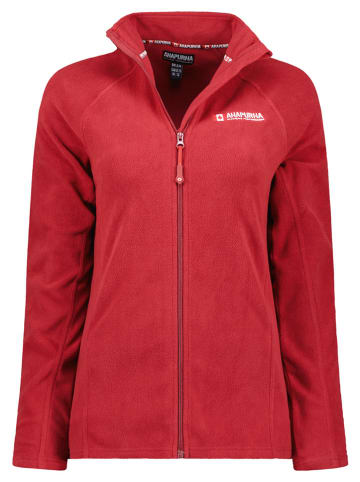 ANAPURNA Fleece vest "Tonneau" rood