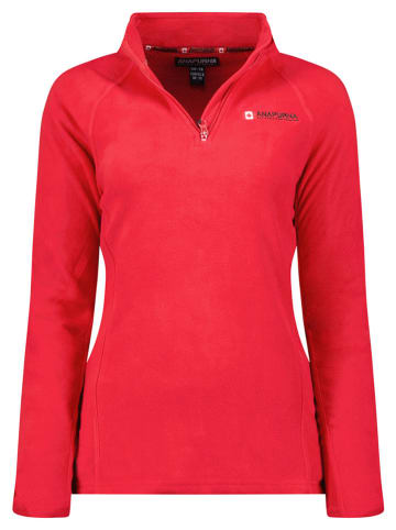 ANAPURNA Bluza polarowa "Tonneau" w kolorze czerwonym