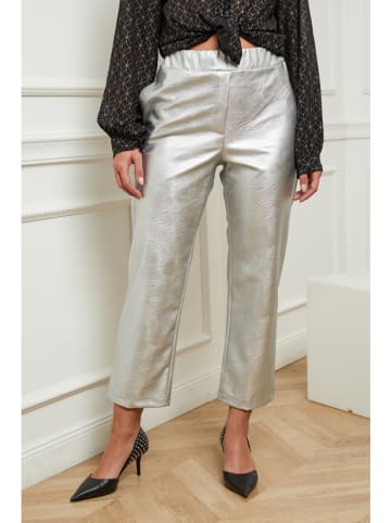 Joséfine Spodnie "Edwige" w kolorze srebrnym