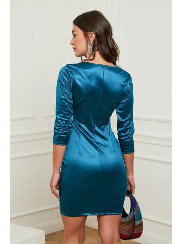 Joséfine Sukienka "Ferona" w kolorze niebieskim