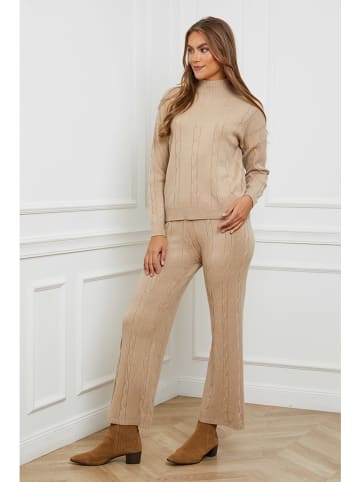 Soft Cashmere 2tlg. Outfit in Beige