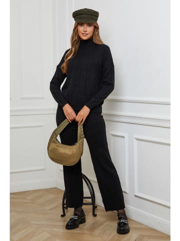 Soft Cashmere 2tlg. Outfit in Schwarz