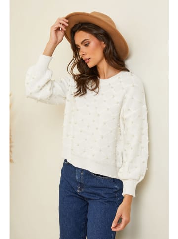 Soft Cashmere Pullover in Weiß