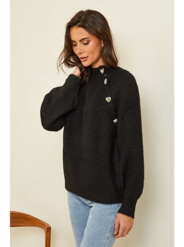 Soft Cashmere Pullover in Schwarz