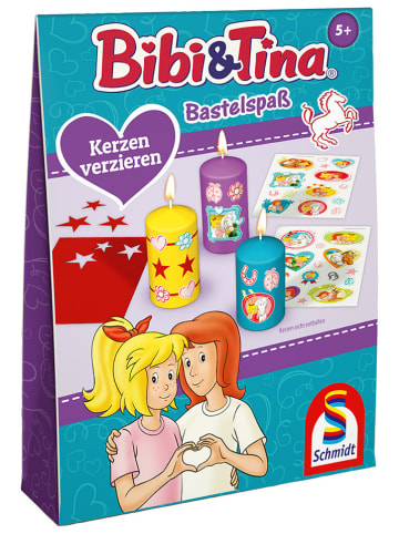 Schmidt Spiele Bastelset "Bibi & Tina - Bastelspaß - Kerzen verzieren" - ab 5 Jahren