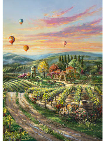 Schmidt Spiele 1.000tlg. Puzzle "Peaceful Valley Vineyard" - ab 12 Jahren