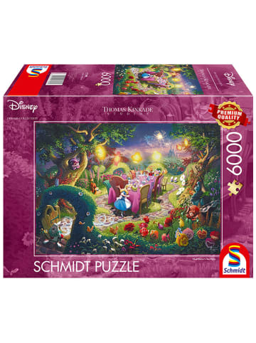 Schmidt Spiele 6.000tlg. Puzzle "Disney - Teeparty beim verrückten Hutmacher"