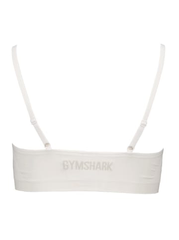Gymshark Sport-BH "Seamless" in Weiß