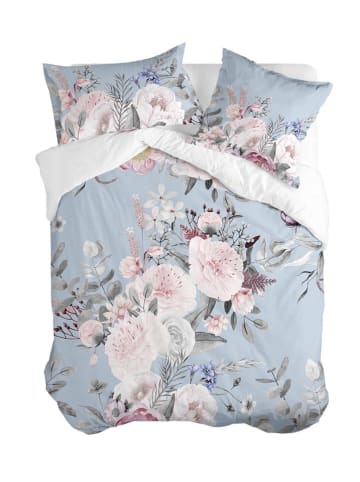 Happy Friday Bettbezug "Soft bouquet" in Hellblau