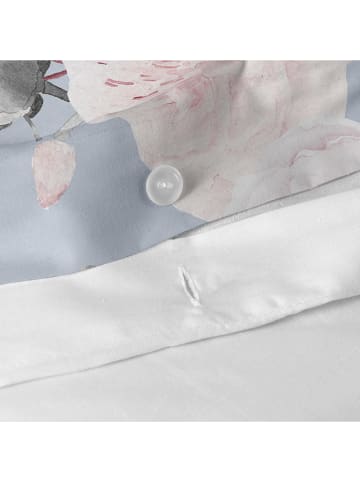 Happy Friday Bettbezug "Soft bouquet" in Hellblau