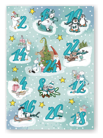 Lutz Mauder Adventskalender-Sticker "Winterzauber" - ab 3 Jahren