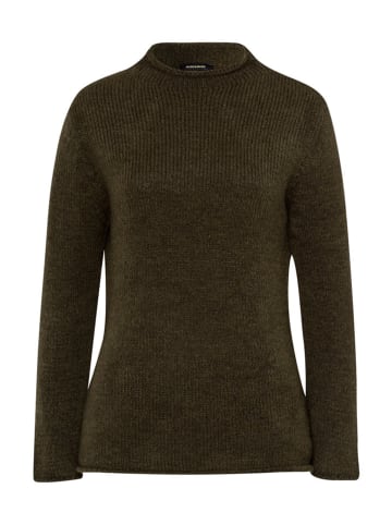 More & More Sweter w kolorze ciemnozielonym