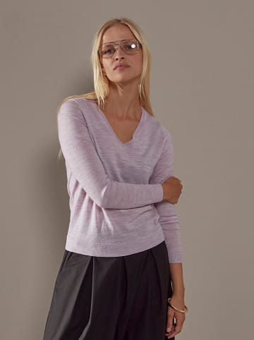 Rodier Wollpullover in Lila