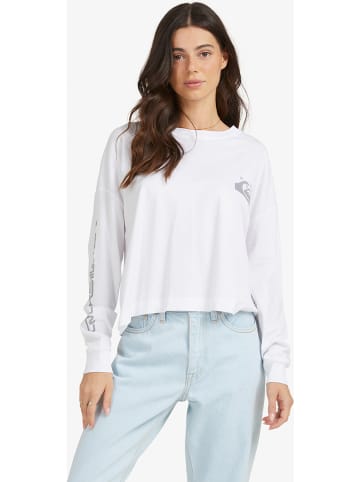 Quiksilver Longsleeve in Weiß