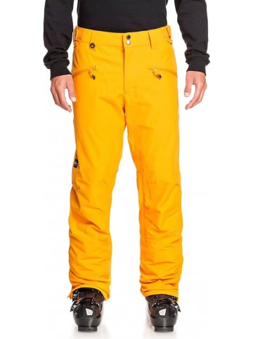 Quiksilver Spodnie narciarskie w kolorze żółtym
