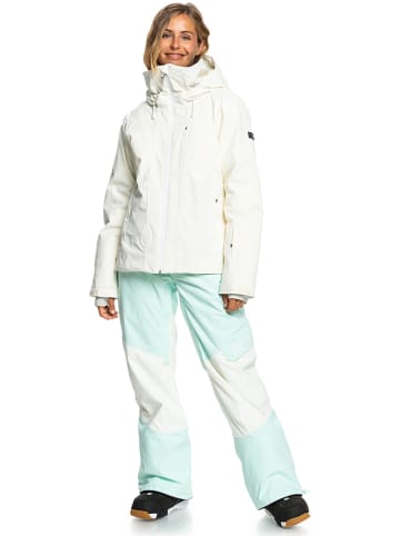 Roxy Kurtka narciarska w kolorze kremowym