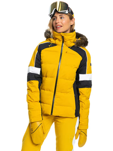 Roxy Kurtka narciarska w kolorze żółtym