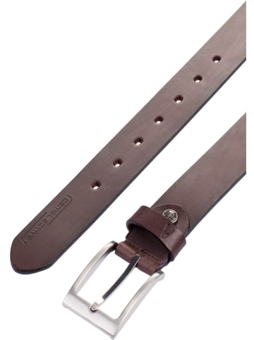 Camel Active Leder-Gürtel in Braun