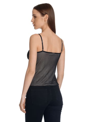 Vive Maria Top "Sweet Boudoir" in Schwarz