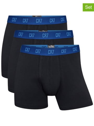 CR7 Bokserki (3 pary) w kolorze czarnym