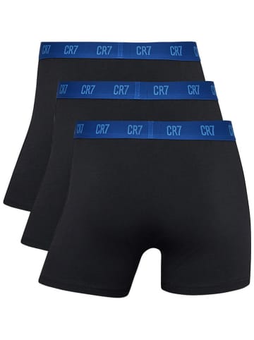 CR7 Bokserki (3 pary) w kolorze czarnym