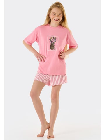 Schiesser Pyjama in Rosa